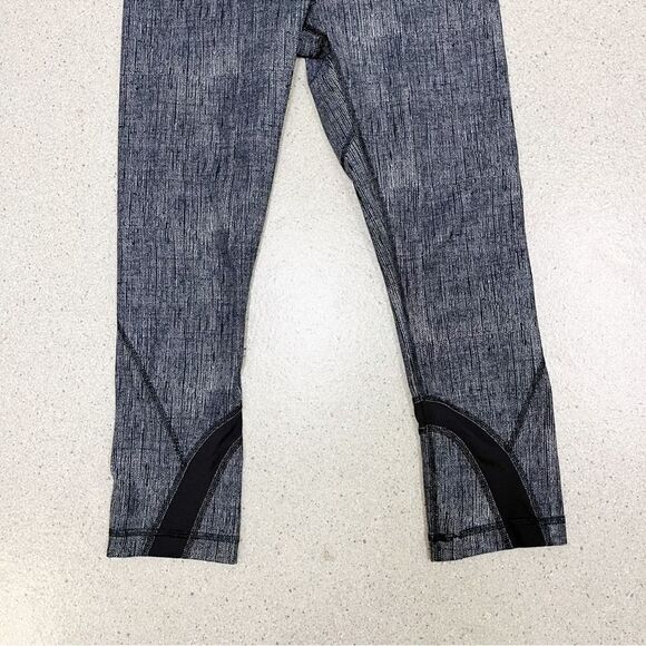 Lululemon Run: Inspire Crop II All Luxtreme Womens Cropped Leggings Athletic 4 - Picture 4 of 10